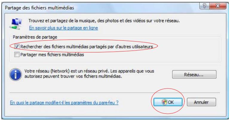 WESTERN DIGITAL WD SHARESPACE - Clique sur bibliothèque > partage des fichiers multimédias. - 2