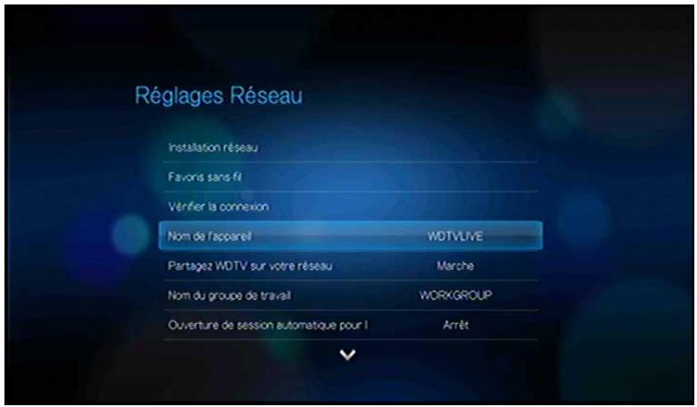 WESTERN DIGITAL WD TV LIVE MEDIA PLAYER - Activation du partage de fichier sur le partage en réseau (serveur samba) - 2