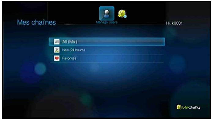 WESTERN DIGITAL WD TV LIVE MEDIA PLAYER - Effacer un compte mediafly depuis le lecteur multimédia - 1
