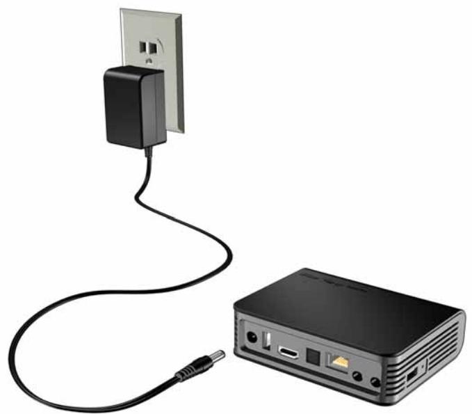 WESTERN DIGITAL WD TV LIVE MEDIA PLAYER - Étape 2 - connecter le câble d'alimentation - 1