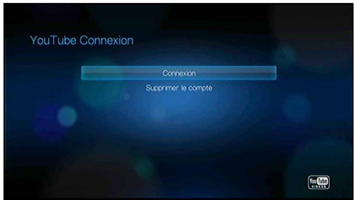 WESTERN DIGITAL WD TV LIVE MEDIA PLAYER - Connexion à votre compte youtube - 4