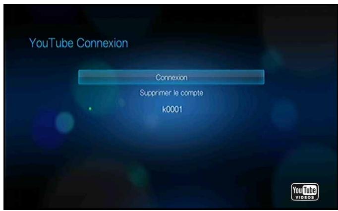 WESTERN DIGITAL WD TV LIVE MEDIA PLAYER - Supprimer un compte youtube depuis le lecteur multimédia - 1