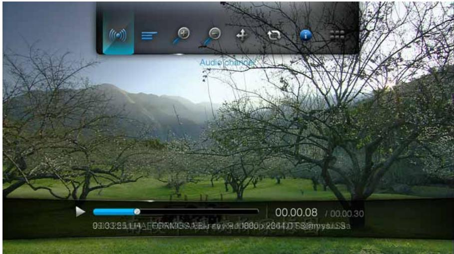 WESTERN DIGITAL WD TV LIVE MEDIA PLAYER - Sélection du canal audio - 1