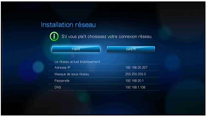 WESTERN DIGITAL WD TV LIVE MEDIA PLAYER - Installation de la connexion ethernet (filaire) - 4