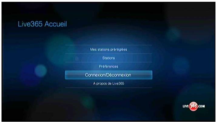 WESTERN DIGITAL WD TV LIVE MEDIA PLAYER - Connexion à LIVE365 (en option) - 1