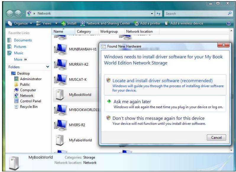 WESTERN DIGITAL WORLD EDITION - Sous windows vista/windows 7 - 2