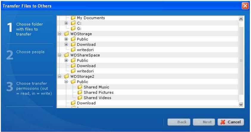 WESTERN DIGITAL WORLD EDITION - Transfert de fichiers vers d'autres - 2