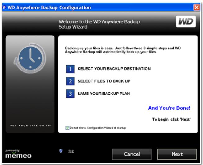 WESTERN DIGITAL WORLD EDITION - Pour personnaliser un plan de sauvegarde : - 1