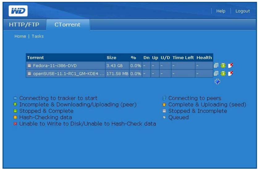 WESTERN DIGITAL WORLD EDITION - Pour voir une tâche : - 1