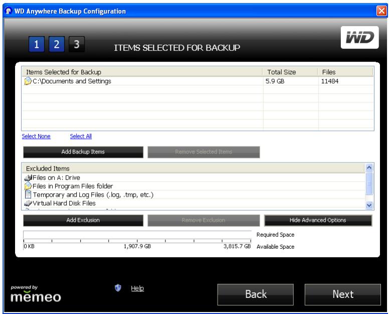 WESTERN DIGITAL WORLD EDITION - Créer un plan de sauvegarde - 8