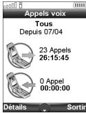 MITSUBISHI M430I - Compteurs d'appels - 1