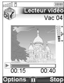 MITSUBISHI M430I - Icônes du lecteur video - 1