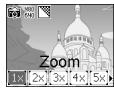 MITSUBISHI M430I - Pour selectionner le niveau de zoom - 1