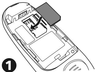 MITSUBISHI TRIUM NEPTUNE - Insertion de la carte SIM - 1