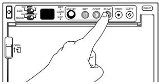 MITSUBISHI P93W - Mode de fonctionnement - 1