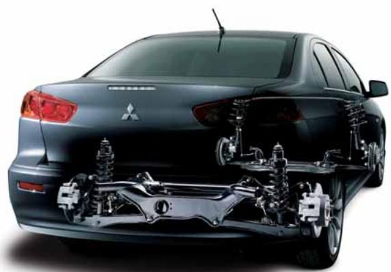 MITSUBISHI LANCER - UNE BASE SOLIDE - 1
