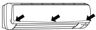 MITSUBISHI MSC-GE25VB - Panel frontal - 2