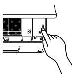 MITSUBISHI MSC-GE25VB - When the remote controller cannot be used... - 1