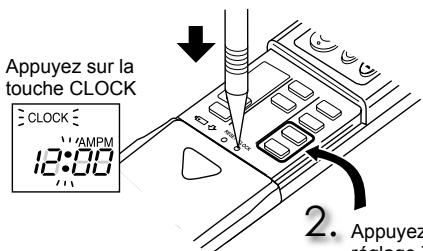 MITSUBISHI MSC-GE25VB - Réglage de l'heure - 1