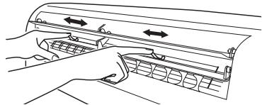 MITSUBISHI MSZ-GE25VA - Pour modifier la direction horizontale du flux d'air. - 1