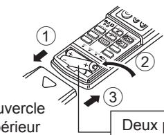 MITSUBISHI PKFY-P-NKMU-E - Insertion/remplacement de la pile - 1
