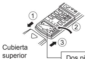MITSUBISHI PKFY-P-NKMU-E - Instalación/sustitución de pilas - 1