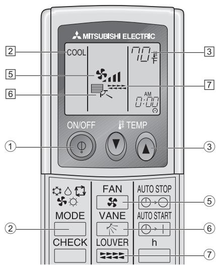 MITSUBISHI PKFY-P-NKMU-E - Turning ON/OFF - 2