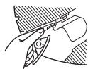 MITSUBISHI PKFY-P-NKMU-E - <[Manual] Paracae la direc tion del aire Derecha/lzquierda> - 1