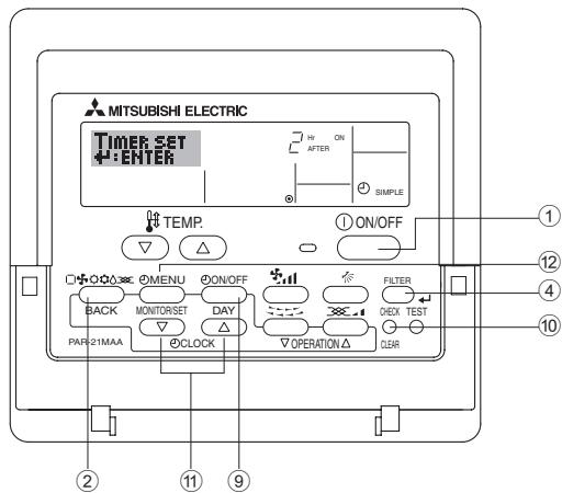 MITSUBISHI PKFY-P-NKMU-E - Note: - 1