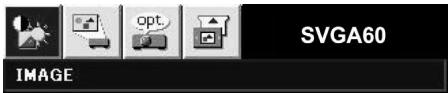 MITSUBISHI SD206U - Utilisation du menu - 1