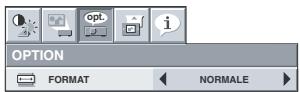 MITSUBISHI SD220U - Pour annuler le menu : - 1