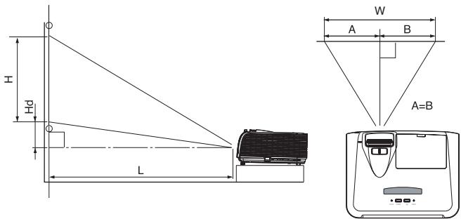 MITSUBISHI XD250 - Projection avant - 1