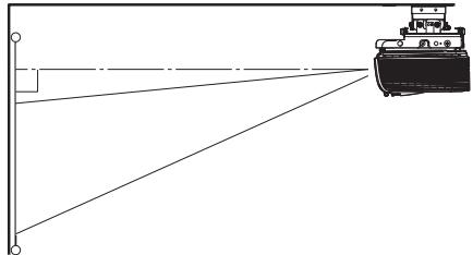 MITSUBISHI XD250 - Projection avant, fixation au plafond - 1