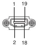 MITSUBISHI XD250 - Connecteurs - 2
