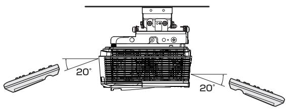 MITSUBISHI XD600U - Rayon d'action (de la télécommande) - 3