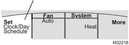 MITSUBISHI MRCH1 - Configuración de la hora y el día - 1