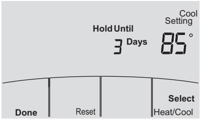MITSUBISHI MRCH1 - Holiday override (commercial only) - 2