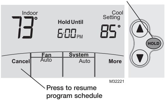 MITSUBISHI MRCH1 - Schedule override (commercial only) - 1