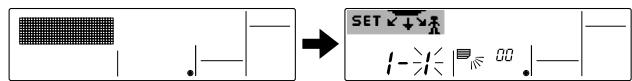 MITSUBISHI PLA-A-BA4 - [1] To turn off air conditioner and change the wired remote controller to "Fixed airflow direction mode" - 1