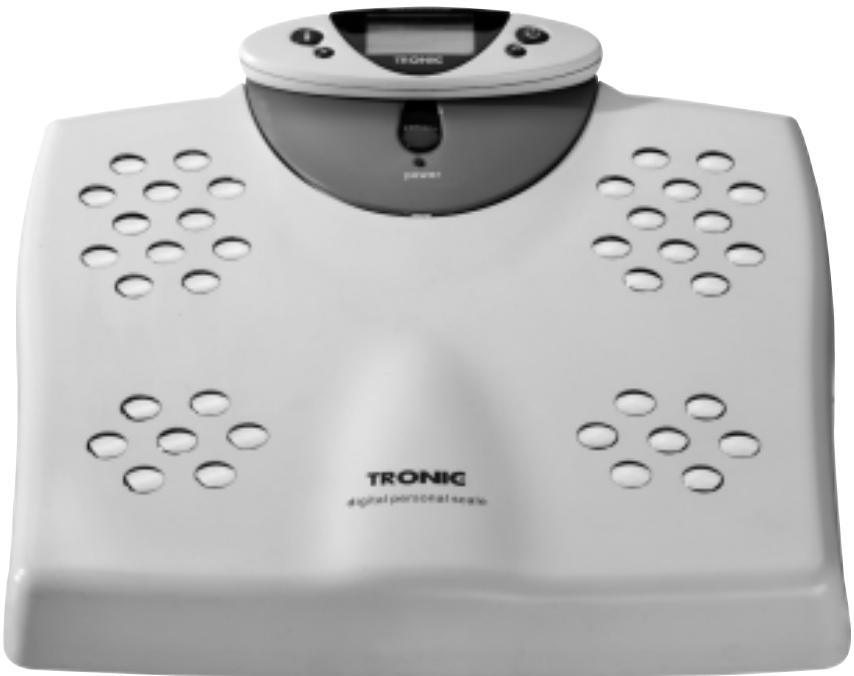 TRONIC KH 88R BODY FAT MONITORING BATHROOM SCALE - 2