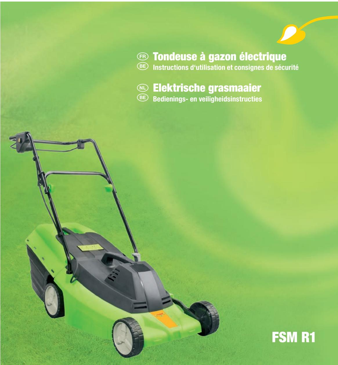 FLORABEST KH 3161 / FSM R1 ELECTRIC LAWN MOWER - 1