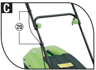 FLORABEST KH 3161 / FSM R1 ELECTRIC LAWN MOWER - 5