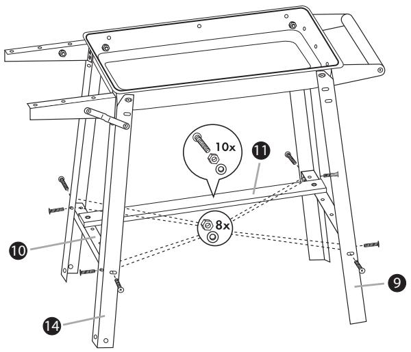 FLORABEST FGW 84 A1 TROLLEY BARBECUE - Etape 3 - 1