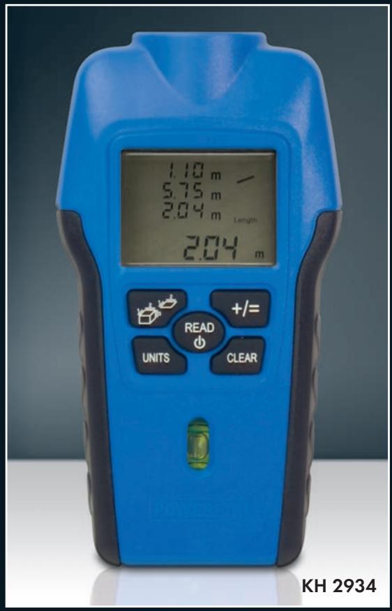 POWERFIX KH 2934 ULTRASONIC DISTANCE METER - TELEMETRE A ULTRASONS - 1
