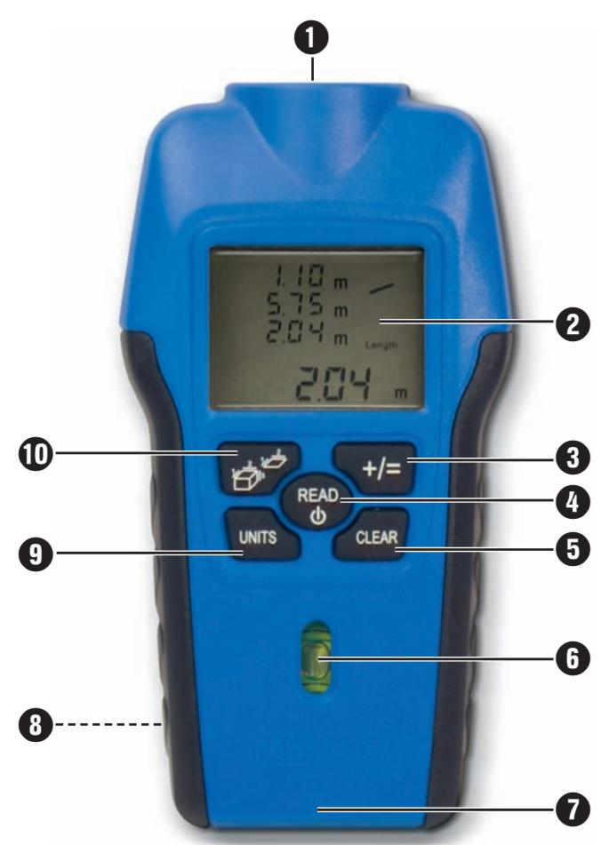 POWERFIX KH 2934 ULTRASONIC DISTANCE METER - TELEMETRE A ULTRASONS - 2