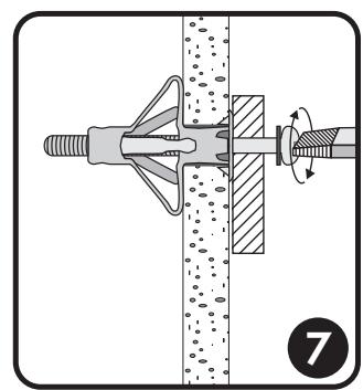 POWERFIX KH 3291 HOLLOW WALL ANCHORS - Profi - 11