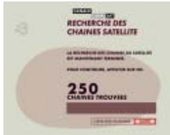 CANALSAT MEDIASAT MAX - ETAPE C: MEMORISATION DES CHAINES DU SATELLITE - 7