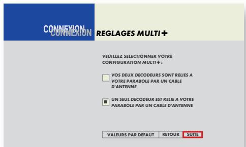 CANALSAT DECODEUR +LE CUBE - Configuration 2nd décodeur (Multi+) - 1