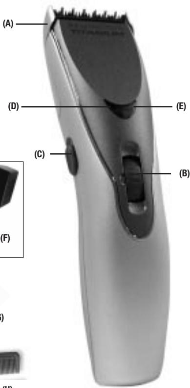 REMINGTON GCT-2000 - Clipper Parts - 1