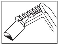 REMINGTON HC-8017 - Precauciones a tomar con el lubricante - 1